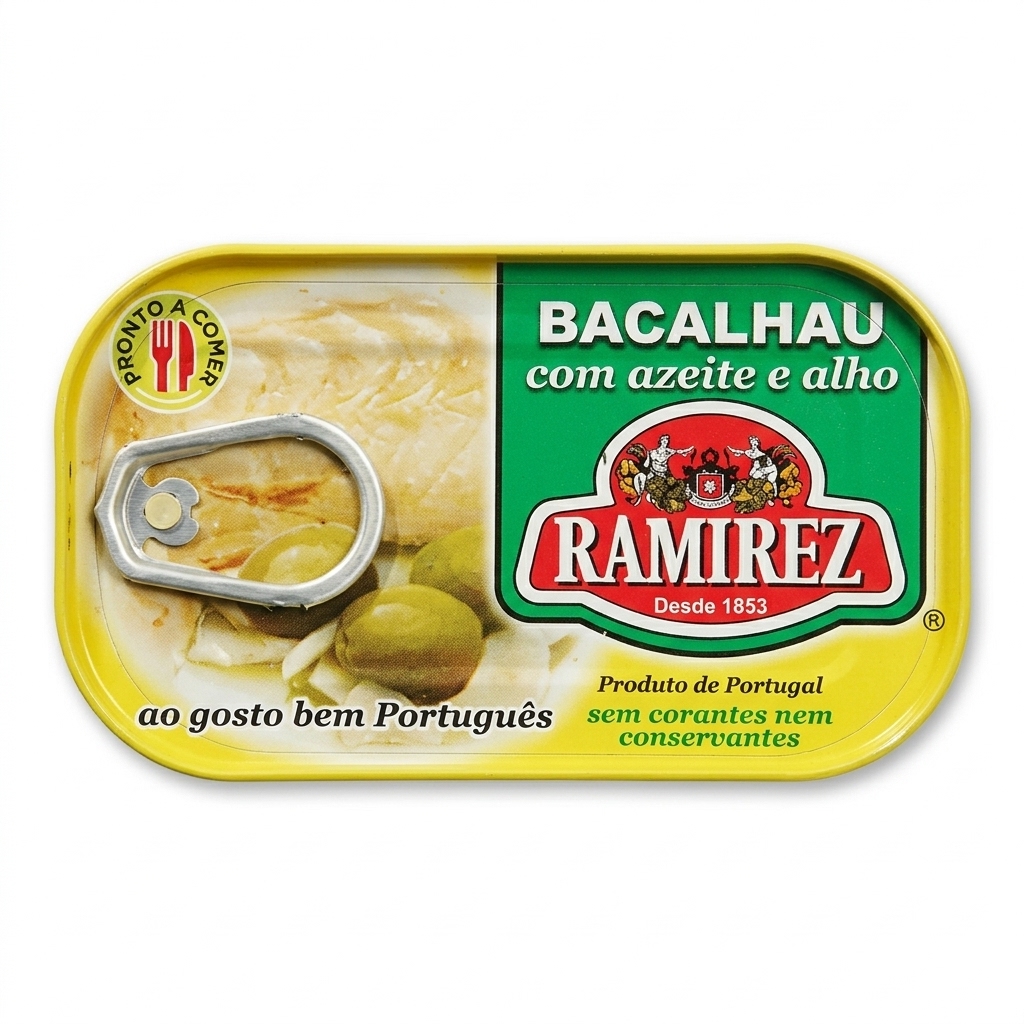 Bacalao en Aceite de Oliva y Ajo de Ramirez