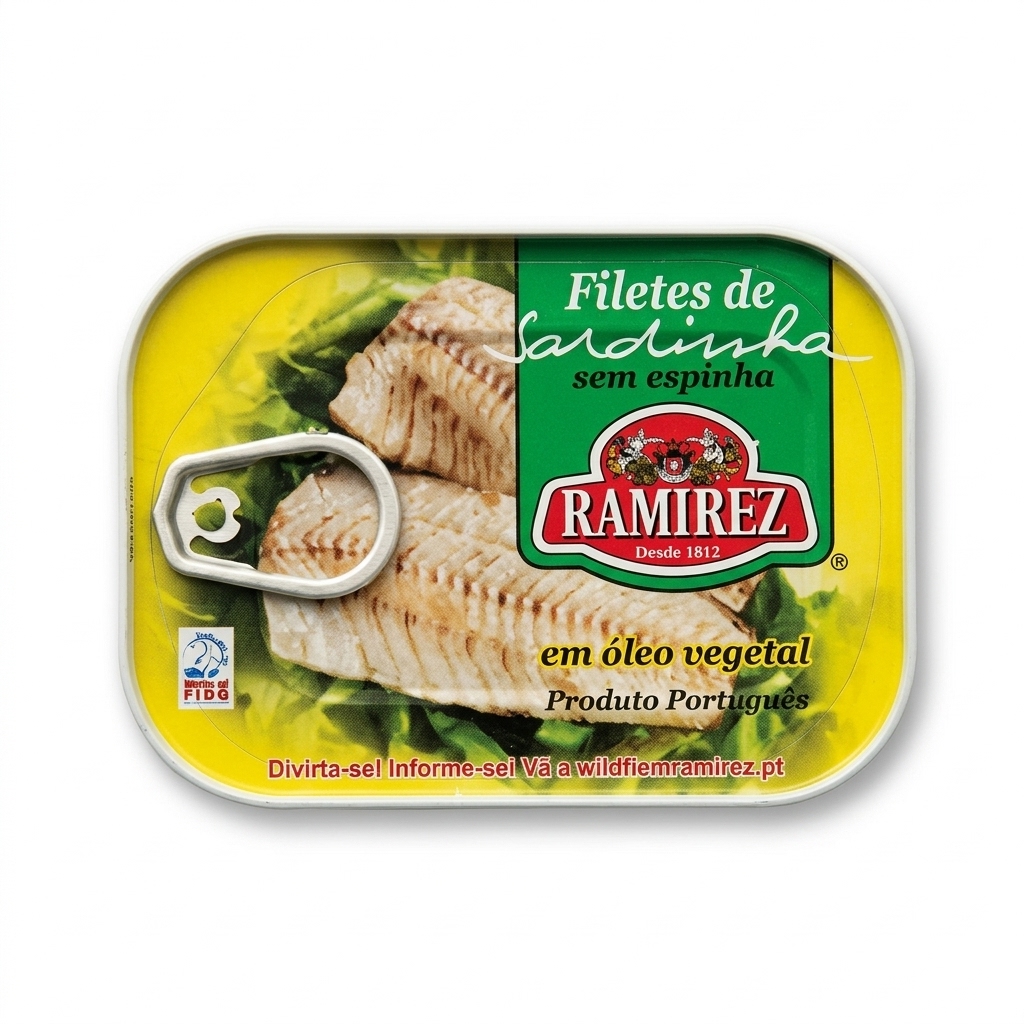 Filete de Sardina en Aceite Vegetal de Ramirez